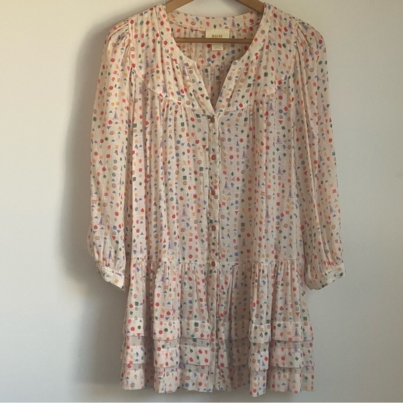 Anthropologie Maeve Paccia Button Down Tunic Size S - Picture 4 of 16